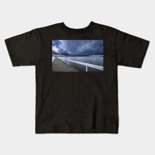 Stormy skies. Kids T-Shirt